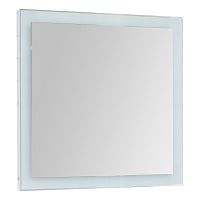 картинка Зеркало KVADRO, 80x85 см, инфракрасный выключатель, LED-подсветка от магазина Tovar-RF.ru