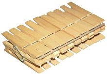 картинка Прищепки YORK Эко деревянные 20шт. 096050 от магазина Tovar-RF.ru