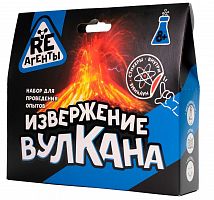 картинка игрушка re-агенты ex003t игрушка: научно-познавательный набор "извержение вулкана", синий от магазина Tovar-RF.ru