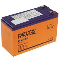 картинка delta dtm 1209  (9 а\ч, 12в) свинцово- кислотный аккумулятор   от магазина Tovar-RF.ru
