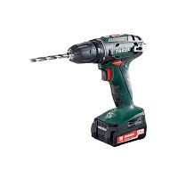 картинка Metabo BS 14.4 Безударная дрель-шуруповерт [602206550] {14.4В, 2х1.5Ач LiIon,патрон 10мм,SC60, вес 1.2 кг } от магазина Tovar-RF.ru