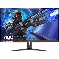 картинка lcd aoc 31.5" c32g2ze/bk black/red {va 1920x1080 240hz 4ms 300cd 2xhdmi displayport internal vesa} от магазина Tovar-RF.ru