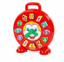 картинка игрушка полесье часы "клоун" (в сеточке) 62741 от магазина Tovar-RF.ru