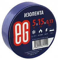 картинка Изолента ЕГ Изолента 15-5М Синий от магазина Tovar-RF.ru