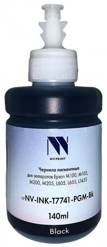картинка чернила nv print nv-ink-t7741-pgm-bk черный (c1753) от магазина Tovar-RF.ru