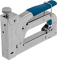 картинка Степлер GROSS Степлер мебельный регулируемый (Handwerker), стальной корпус, тип скобы 53, 4-14 мм 41000 GROSS Степлер мебельный регулируемый (Handwerker), стальной корпус, тип скобы 53, 4-14 мм 41000 от магазина Tovar-RF.ru