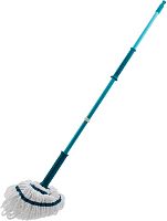 картинка Швабра PALISAD HOME Швабра отжимная скручиванием 120 см, насадка из микрофибры, 120 г, Home Palisad 935095 PALISAD HOME Швабра отжимная скручиванием 120 см, насадка из микрофибры, 120 г, Home Palisad 935095 от магазина Tovar-RF.ru