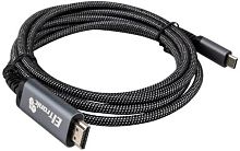картинка eltronic кабель type-c to hdmi 2.0м ( 1-62) 4к 60гц нейлоновая оплетка (серый) от магазина Tovar-RF.ru
