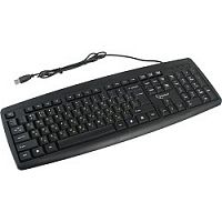 картинка клавиатура gembird kb-8351u-bl, черный, usb, 104 клавиши  от магазина Tovar-RF.ru