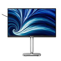 картинка lcd philips 23.8" 24b2n4200/00 black с поворотом экрана {ips 1920x1080 120hz 4ms 178/178 300cd 1500:1 hdmi displaeport 4xusb3.2 2x2w has pivot} от магазина Tovar-RF.ru