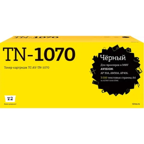 картинка tc-av-tn-1070 картридж t2 для avision ap30a/am30a/ap406 (3000стр.) с чипом магазин Tovar-RF.ru являющийся официальным дистрибьютором в России картинка tc-av-tn-1070 картридж t2 для avision ap30a/am30a/ap406 (3000стр.) с чипом от магазина Tovar-RF.ru