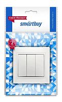 картинка выключатель SMARTBUY (SBE-01w-10-SW3-0) Венера, 3-клавишный,белый от магазина Tovar-RF.ru