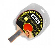 картинка настольные и спортивные игры экос ppr-02 ракетка для игры в пинг-понг (323107) от магазина Tovar-RF.ru