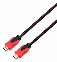 картинка кабель hdmi exployd ex-k-1409 кабель hdmi-hdmi v1.4 1.0m круглый чёрный-красный от магазина Tovar-RF.ru