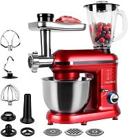 картинка кухонные комбайны ragex r101-600 красный 1500вт 6 скор от магазина Tovar-RF.ru