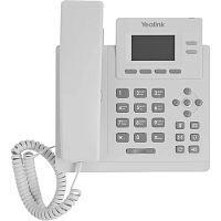 картинка yealink sip-t31p, телефон sip 2 линии, poe, бп в комплекте,светло-серый (sip-t31p light gray) от магазина Tovar-RF.ru