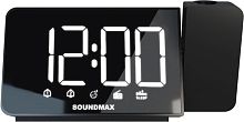картинка Радиочасы SOUNDMAX SM-1539(чёрный с белым) SOUNDMAX SM-1539(чёрный с белым) от магазина Tovar-RF.ru