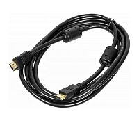 картинка кабель аудио-видео ningbo hdmi (m), hdmi (m)3м. феррит.кольца позолоченные контакты черный (hdmi-3m-mg(ver1.4) от магазина Tovar-RF.ru