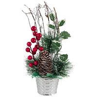 картинка Декор. елочки и рождеств. венки ВОЛШЕБНАЯ СТРАНА SYCB17-145 27 см 003259 от магазина Tovar-RF.ru