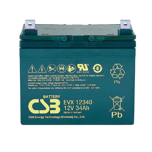 картинка csb батарея evx12340 (12v 34ah) от магазина Tovar-RF.ru