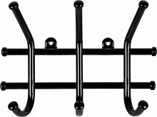 картинка Вешалка настенная ЗМИ Норма 3 Черная ВН 64 ЗМИ Норма 3 Черная ВН 64 от магазина Tovar-RF.ru