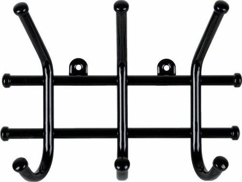 картинка Вешалка настенная ЗМИ Норма 3 Черная ВН 64 ЗМИ Норма 3 Черная ВН 64 от магазина Tovar-RF.ru