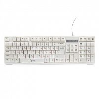 картинка клавиатура gembird (11090) kb-8320u-bl белый usb от магазина Tovar-RF.ru