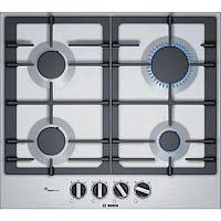 картинка газовая варочная поверхность bosch serie 6 pcp6a5b90m нержавеющая сталь от магазина Tovar-RF.ru