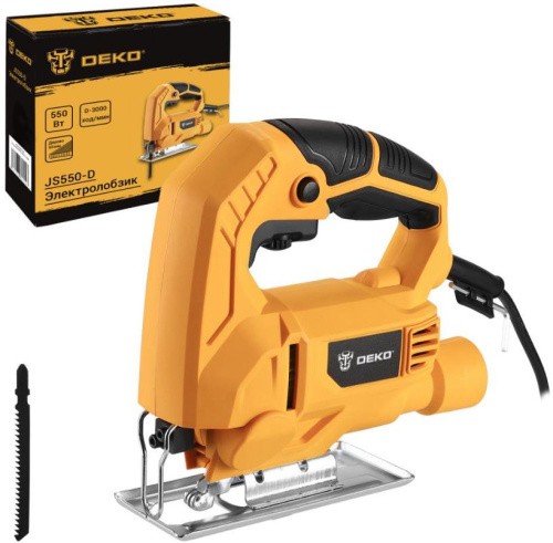 картинка Электролобзик DEKO JS550-D, 550Вт 083-1158 магазин Tovar-RF.ru являющийся официальным дистрибьютором в России картинка Электролобзик DEKO JS550-D, 550Вт 083-1158 от магазина Tovar-RF.ru