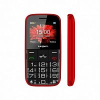 картинка texet tm-b227 мобильный телефон цвет красный от магазина Tovar-RF.ru