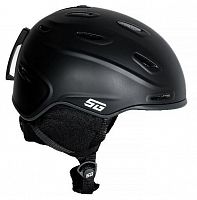 картинка шлем зимний stg шлем зимний stg hk004, m (54-58 см), черный с серымот магазина Tovar-RF.ru