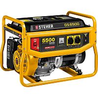 картинка STEHER Бензиновый генератор, 5500 Вт [GS-6500] от магазина Tovar-RF.ru