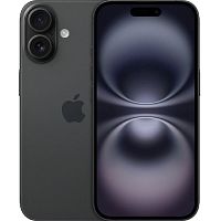 картинка apple iphone 16 128gb black [mye73hn/a] (sim+esim индия) от магазина Tovar-RF.ru