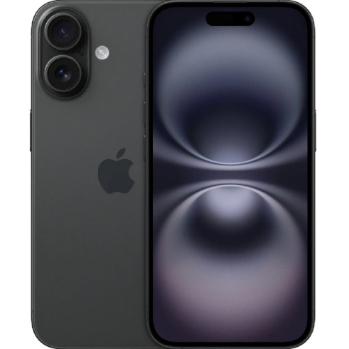 картинка apple iphone 16 128gb black [mye73hn/a] (sim+esim индия) от магазина Tovar-RF.ru