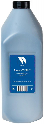 картинка тонер nv print nv-hpljm104(1kg)type1 черный (a7080) от магазина Tovar-RF.ru
