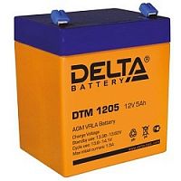 картинка delta dtm 1205  (5 а\ч, 12в) свинцово- кислотный аккумулятор от магазина Tovar-RF.ru