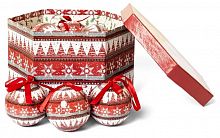 картинка Набор ёлочных шаров WINTER GLADE Набор ёлочных шаров папье-маше, 14 шт. 7514G227 от магазина Tovar-RF.ru