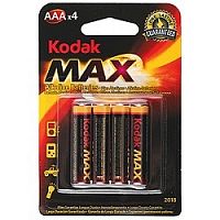 картинка Kodak LR03-4Bl Max Super Alkaline [K3A-4] (40/200/32000) (4 шт. в уп-ке) от магазина Tovar-RF.ru