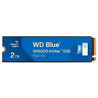 картинка wd ssd m.2 2280 2tb blue wds200t4b0e pcie gen4 x4, nvme от магазина Tovar-RF.ru