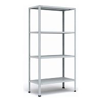 картинка Стеллаж MS 185KD/70x30/4 (Размеры внешние (ВхШхГ) 1850х700х300 мм, 4 полки, с разборной стойкой) [S24099123402] от магазина Tovar-RF.ru