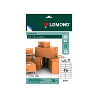 картинка LOMOND 2100005 Наклейки A4/1 (210.0х297.0), 50 листов от магазина Tovar-RF.ru