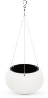 картинка Кашпо АЛЬТЕРНАТИВА М8726 Жемчужина 7л подвесное (белый) от магазина Tovar-RF.ru