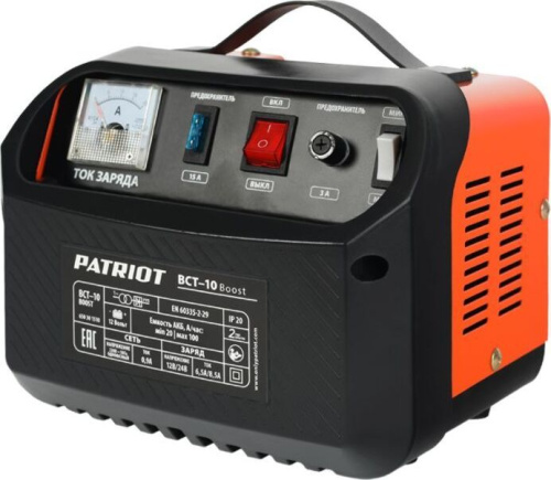 картинка зарядное устройство patriot 650301510 bct 10 boost от магазина Tovar-RF.ru