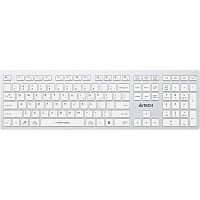 картинка клавиатура a4tech fstyler fbx50c белый usb беспроводная bt/radio slim multimedia (fbx50c white) от магазина Tovar-RF.ru