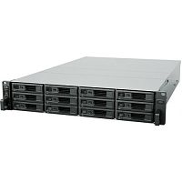 картинка synology sa3410 сетевое хранилище 12x2.5"/3.5" sas/sata, intel xeon d-1541/8x2.1ghz, 16gb ddr4, 4x1 гбит/с, 2x10 гбит/с  от магазина Tovar-RF.ru