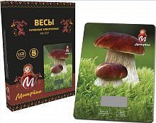 картинка весы кухонные матрёна ма-037 грибы (7353) от магазина Tovar-RF.ru