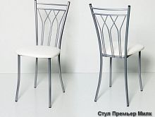 картинка Стул БИТЕЛ ПРЕМЬЕР (серебро, БОРНЕО МИЛК) БИТЕЛ ПРЕМЬЕР (серебро, БОРНЕО МИЛК) от магазина Tovar-RF.ru