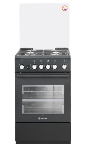 картинка плита газовая de luxe 5040.40г (кр) чр-015 от магазина Tovar-RF.ru