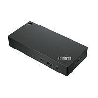 картинка lenovo [40ay0090eu] thinkpad universal usb-c dock  2x dp 1.4, 1x hdmi 2.0, 3x usb 3.1, 2x usb 2.0, 1x usb-c, 1x rj-45, 1x combo audio jack 3.5mm от магазина Tovar-RF.ru