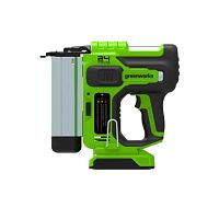 картинка Greenworks GD24BN Нейлер аккумуляторный, 24V, без АКБ и ЗУ [3400707] от магазина Tovar-RF.ru